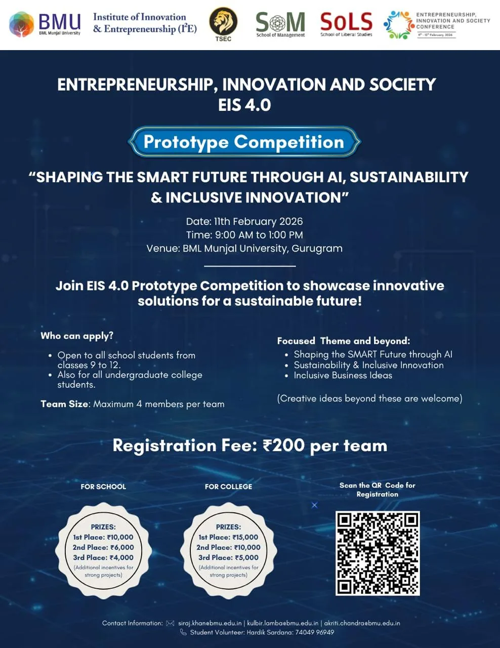 EIS 4.0 Prototype Competition Poster