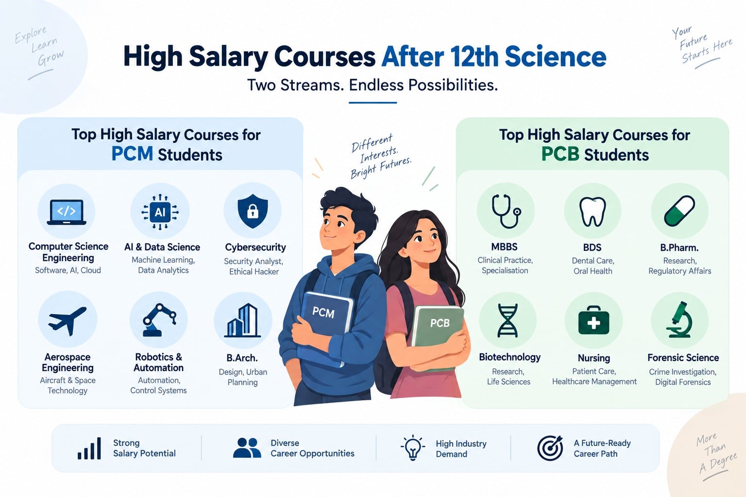 High Salary Courses After 12th Science