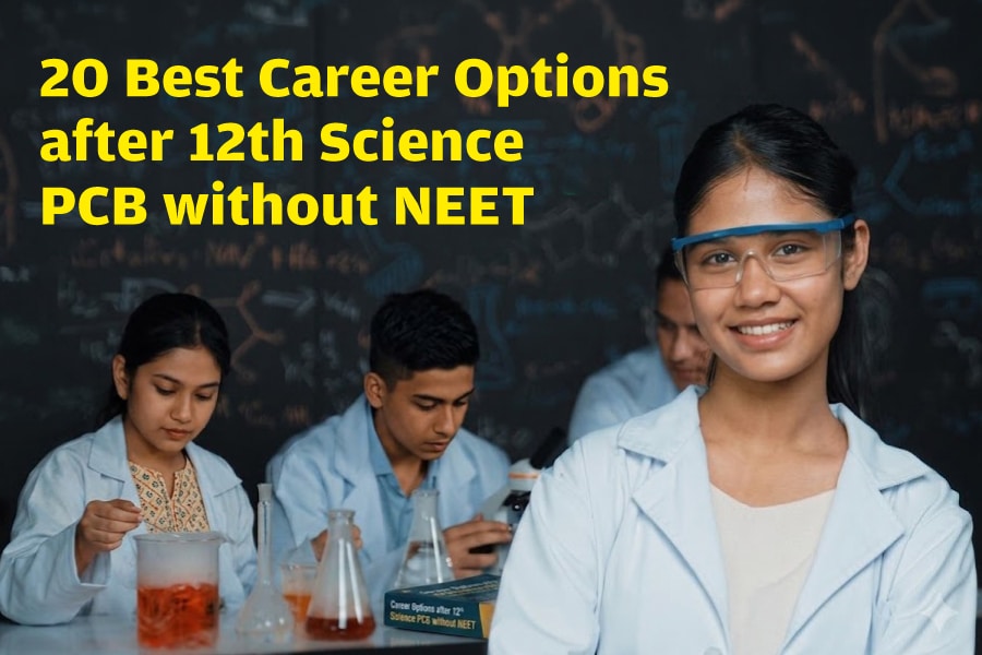 Career Options after 12th Science PCB without NEET