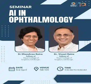 Seminar on AI applications in ophthalmology,
