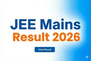 JEE Main Result 2026