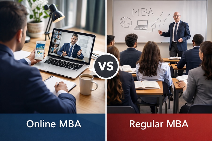 Online MBA vs Regular MBA